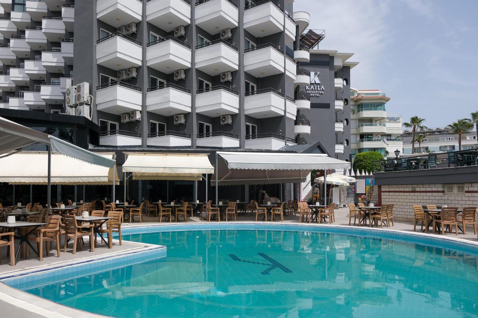 Kaila Krizantem Hotel Alanya Exterior foto